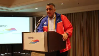 Luis Mejía - Recepción CRESO a la Delegación Dominicana - Toronto 2015