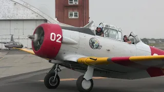 Up close and personal with a Texan! KFRG - American AirPower Museum