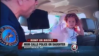 Mom calls police on 3-year-old daughter to teach a lesson