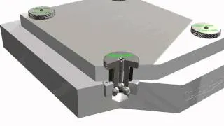 Carr Lock® system for CNC machining, mounting quick change tooling on a subplate