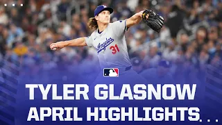 Tyler Glasnow was DEALING in April! (14Ks vs. Twins, 8 Inning shutout vs. Mets, and more!)