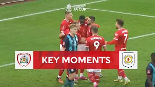 Barnsley v Crewe Alexandra | Key Moments | Second Round | Emirates FA Cup 2022-23