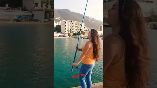 Fishing fish in lebanon from big sea #subscribe #my #channel #like #fyp #fishing #ocean #lebanon