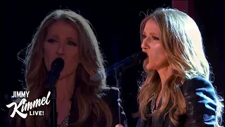 Celine Dion - Loved Me Back To Life (Jimmy Kimmel Live!, September 2013)