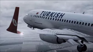 Crash Animation: Turkish Airlines Flight 1952 "Who's In Control"