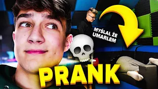 UDAJE ZE UMARŁEM PRANK NA MOIM MŁODSZYM BRACIE! *była karetka*