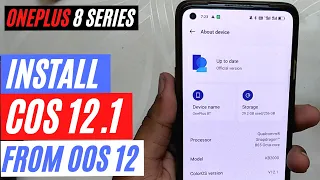 INSTALLING COLOR OS 12 FROM OXYGEN OS 12 | Oneplus 8 Series | TheTechStream
