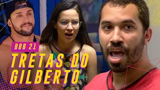 CINCO VEZES QUE GILBERTO FICOU INDIGNADO E PERDEU A CABEÇA | BIG BROTHER BRASIL 21