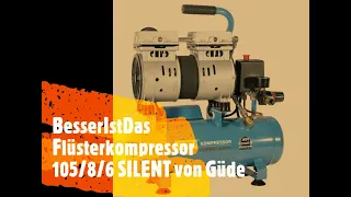 BesserIstDas - Flüsterkompressor 105/8/6 SILENT von Güde