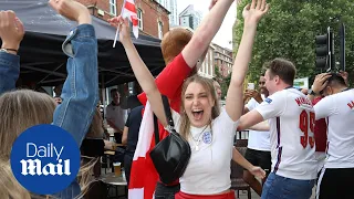 Fans across the UK react as England trounce Germany 2-0 at Wembley