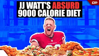 JJ Watt's ABSURD 9000-Calorie Diet | Clutch #Shorts