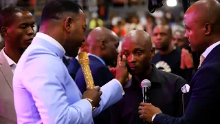 Oh NO, Pastor Wipes his Tears in church. Stop Crying 😭 PROPHECY