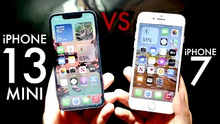 iPhone 13 Mini Vs iPhone 7! (Comparison) (Review)