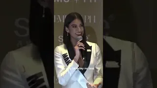 Miss Universe Philippines 2023 | Preliminary Interview question no.1 | Michelle Dee