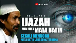 IJAZAH MEMBUKA MATA BATIN DAPAT MELIHAT MAKHLUK GAIB