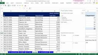 PivotTables Are Easy! 30 Examples for Highline College Professional Development Day 2014