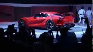 The Toyota FT-1 Debut at the 2014 North American International Auto Show