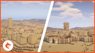 How to Transform a Desert Village In Minecraft 1.18