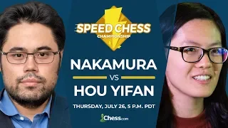 2018 Speed Chess Championship: Nakamura Vs Hou Yifan