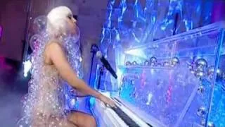 Lady GaGa Paparazzi Acoustic Version Live with Lyrics