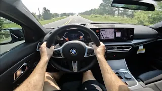 2023 BMW 330i M Sport: POV Drive, Impressions and ASMR