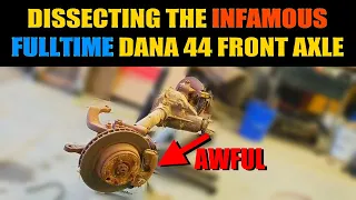 DISSECTING THE FULLTIME DANA 44 | Dodge Full Time Dana 44 | Budget Dana 44 Build | Dodge W100