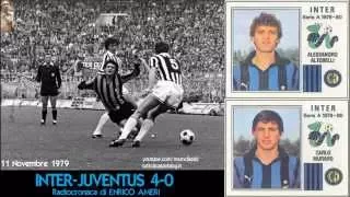 Inter-Juventus 4-0 (11/11/1979) Radiocronaca di Enrico Ameri (Tutto il calcio minuto per minuto)