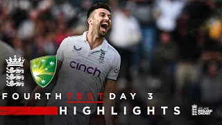 Wood & Bairstow Lead Victory Push | Highlights - England v Australia Day 3 | LV= Insurance Test 2023