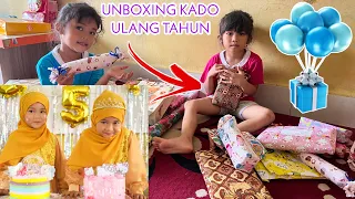 UNBOXING KADO ULANG TAHUN DARI TEMAN SEKOLAH 🎁🥳 | QIFA AGUNG