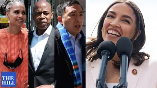 AOC announces her endorsement for NYC mayor race