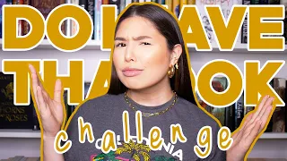 do i have that book? challenge // bookshelf scavenger hunt ✨