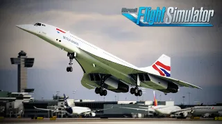 Concorde - Full Flight Experience | Real Airline Pilot | British Airways - London to New York | MSFS