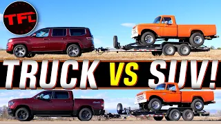 Jeep Grand Wagoneer vs Ram 1500 Tow-a-thon: One of These Tows Much Better Than the Other!