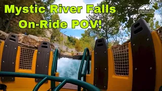 Mystic River Falls POV - Silver Dollar City Raft Water Ride - New For 2020