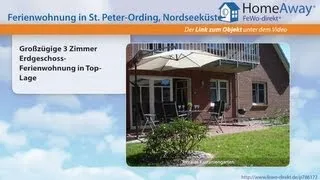 St. Peter-Ording: Großzügige 3 Zimmer Erdgeschoss-Ferienwohnung in Top - FeWo-direkt.de Video
