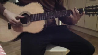 Oh Papa - Fingerpicking country blues guitar