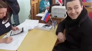 Сергей Безруков на выборах
