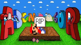 All Alphabet Lore mix level R.I.P Mario: Sorry Mario, Please Come Back... ! Game Animation