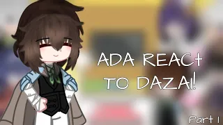 Ada react to dazai || 🇵🇹🇬🇧🇷🇺 || Bsd react to dazai