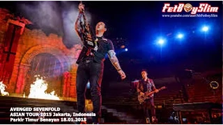 A7X AVENGED SEVENFOLD - SEIZE THE DAY live in Jakarta, Indonesia 2015