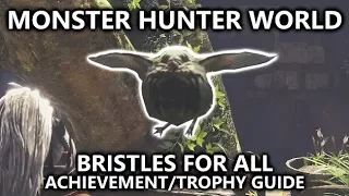 Monster Hunter World - Bristles For All Achievement/Trophy Guide - Capture the Bristly Crake Bird