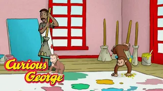 Noisy Art 🐵 Curious George 🐵Kids Cartoon 🐵 Kids Movies 🐵Videos for Kids