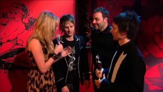 Fearne Cotton interviews Muse backstage | BRIT Awards 2007