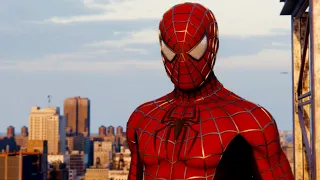 Marvel's Spider-Man Free Roam Gameplay (Raimi Suit)