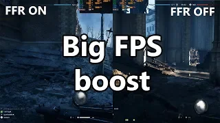 Battlefield V: One setting gives BIG FPS boost (Future Frame Rendering)