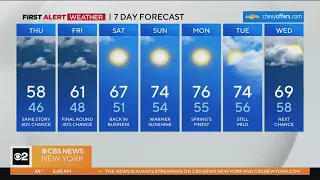 First Alert Weather: More shower chances today and tomorrow