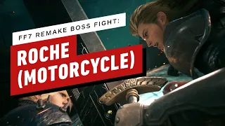 Final Fantasy 7 Remake Walkthrough - Roche (Motorcycle) Boss Fight