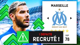 On RECRUTE un JOUEUR de L'ÉQUIPE de FRANCE après CHAQUE DÉFAITE avec MARSEILLE ! / FC 24