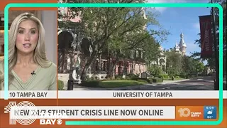 University of Tampa launches 24/7 crisis hotline for students