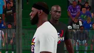 Michael Jordan vs. LeBron James | NBA 2K22 settles the GOAT debate